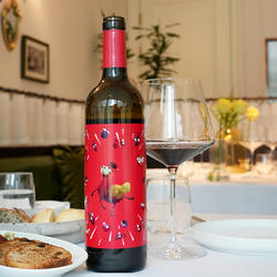 国产干红 一条小驼驼精品餐酒 中国宁夏贺兰山东麓葡萄酒果香爆赞