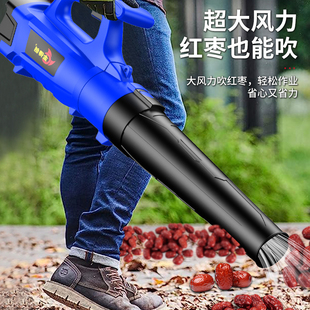 鼓风机220v强力吹灰机锂电吹风机大功率工业用除尘器暴风枪吹灰尘