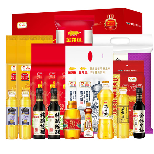 金龙鱼中秋杂粮礼盒6900g