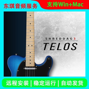 Shreddage 3 Telos KONTAKT 芬达电吉他音源 摇滚蓝调乡村音色