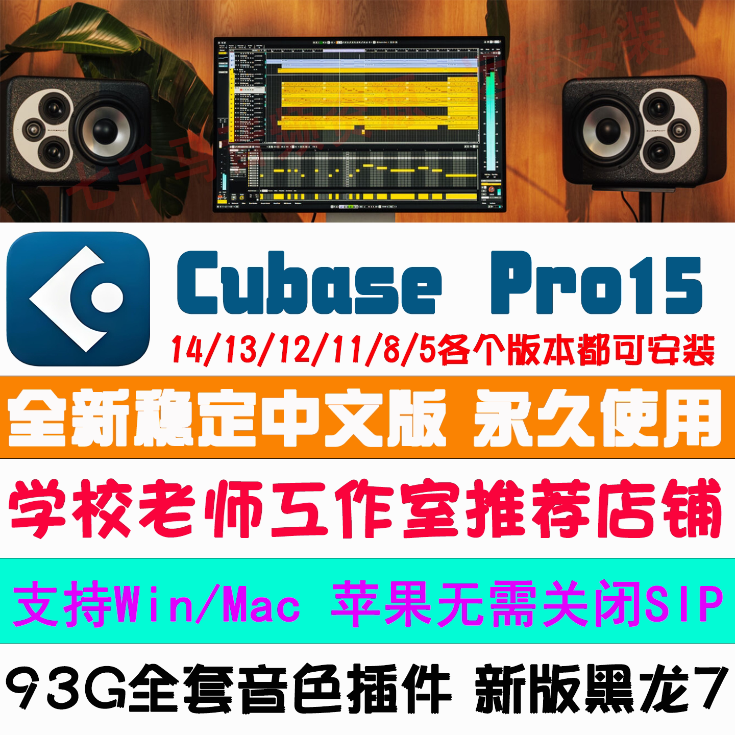 Cubase编曲宿主中文版远程安装