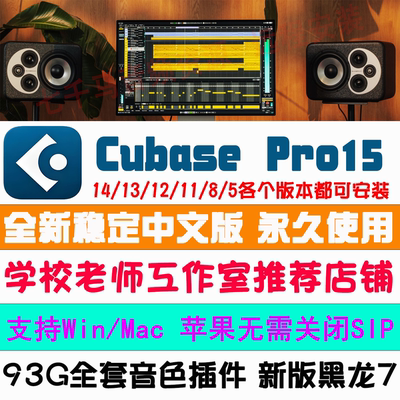 Cubase编曲宿主中文版远程安装