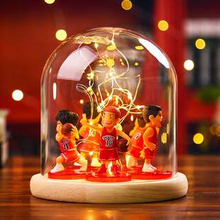 灌篮高手手办流川枫樱木花道三井寿摆件人偶送男女友生日礼物品盒