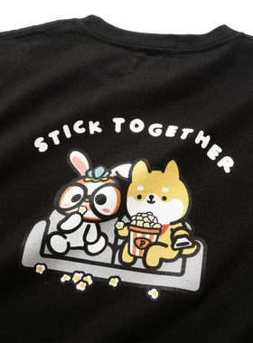 adlib香港 联名款PJai x Planet-J图案纯棉印花长袖 EX650