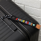 adlib 香港潮牌 彩虹版 EMA002 自定留言行李带