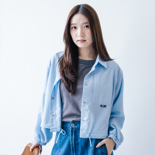 adlib香港 女裝短身索繩外套翻领衬衫恤衫 BL011