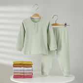 长袖 套装 两件套73 中小童夏春夏秋季 130码 透气睡衣家居服内衣衣服