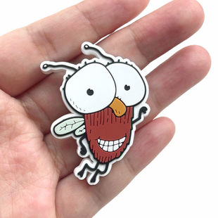 苍蝇小子胸针fly guy绘本故事周边