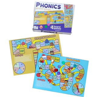 英语自然拼读桌游phonics board games单词拼读游戏英语教具