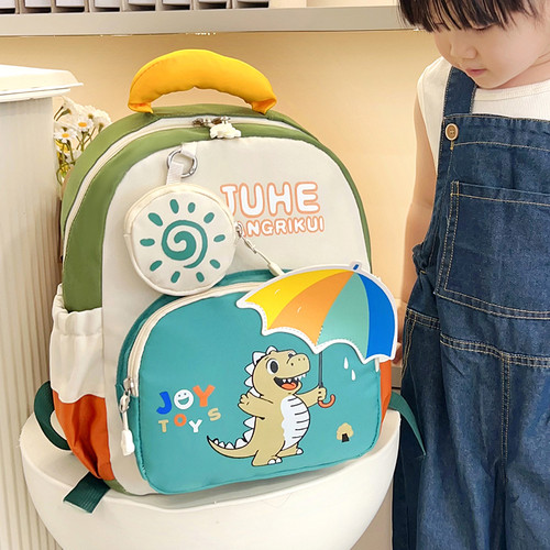 幼儿园书包轻便百搭儿童双肩背