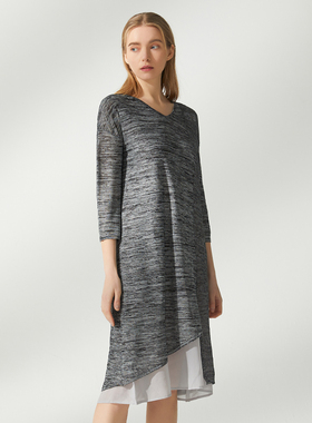 海兰丝奢睿女装连衣裙优雅舒适宽松商场同款S221KD02