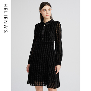 海兰丝连衣裙 2024夏季新款气质休闲收腰显瘦针织衫裙套装连衣裙