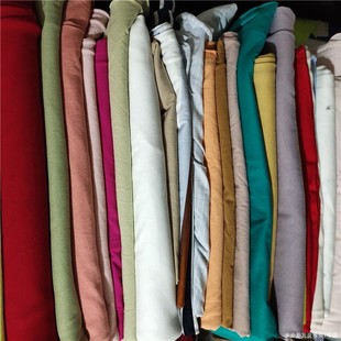 工厂剩余大块布头纯棉汗布竹节棉T恤衫布料秋衣裤家居服装面料