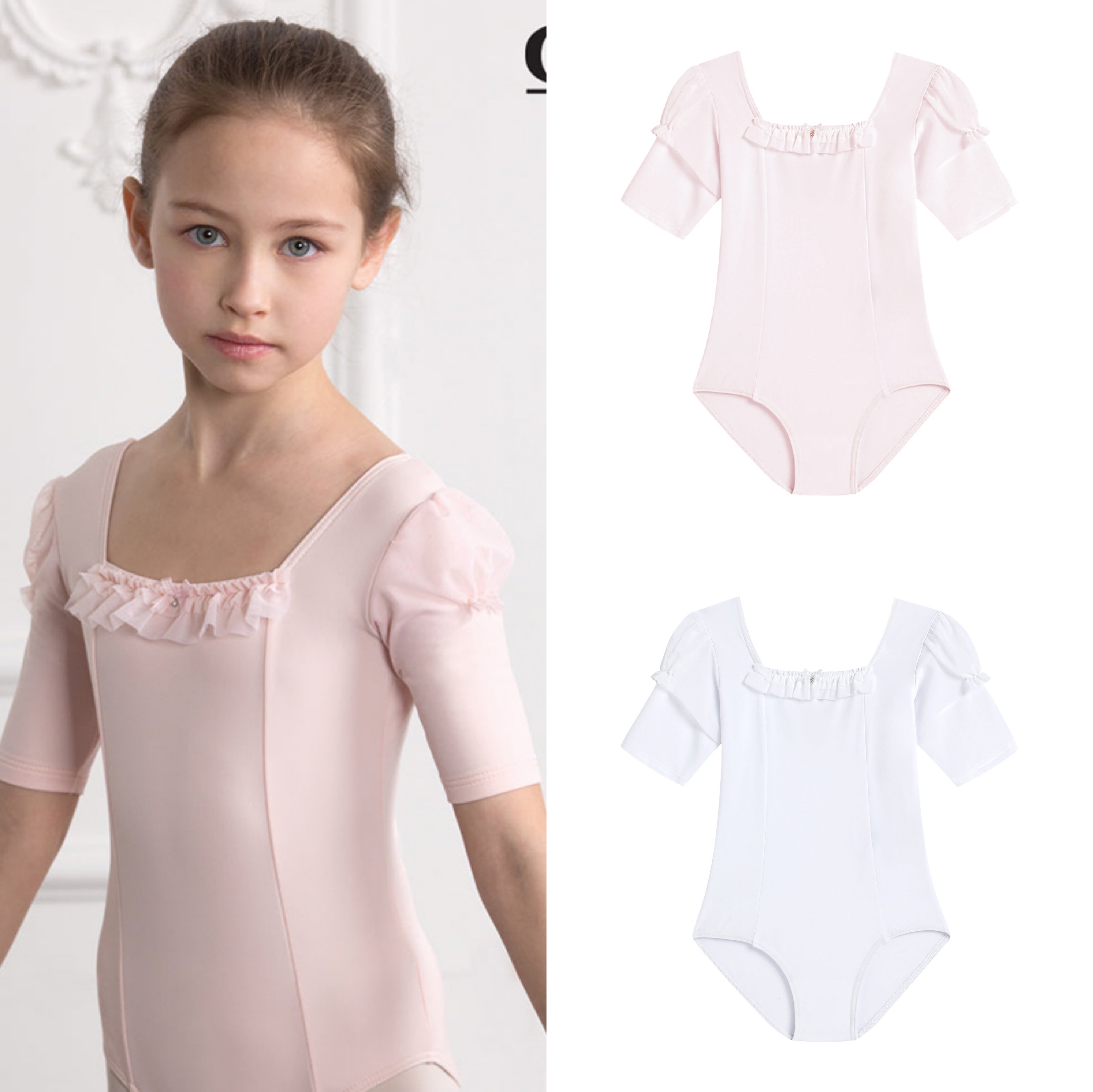 瓦岗诺娃现货grishko儿童舞蹈服芭蕾舞紧身衣连体衣体操莫大校服