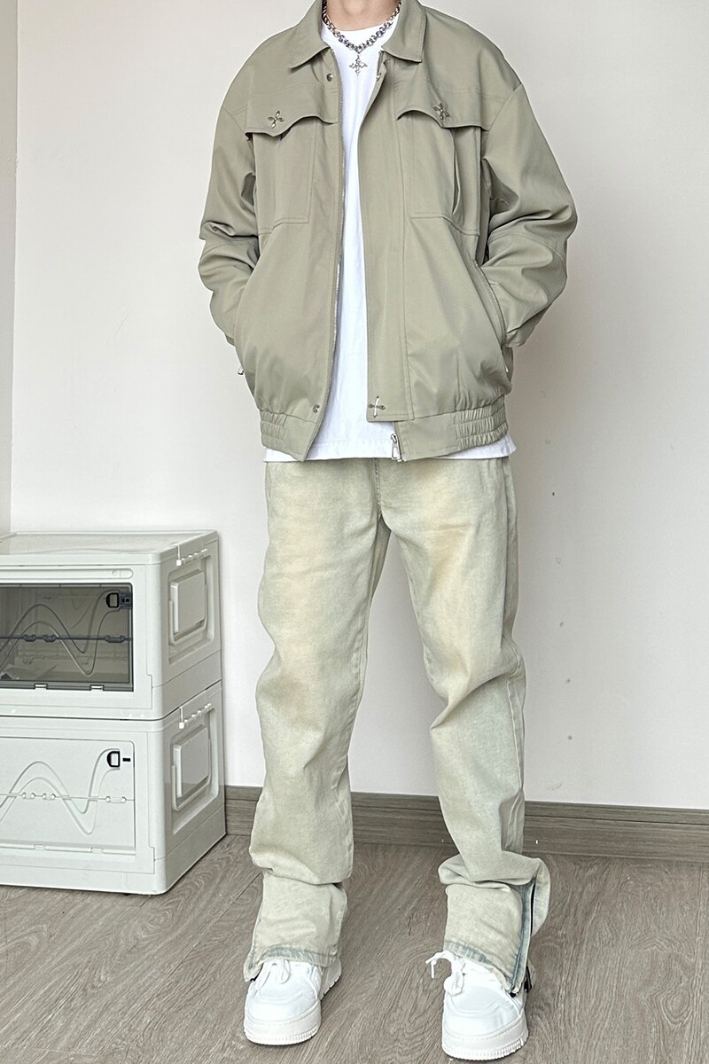 SS18*P60秋冬新品男士直筒宽松弹力牛仔裤潮男百搭美式复古,男装牛仔裤,电商A007-3