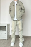 SS18*P60秋冬新品男士直筒宽松弹力牛仔裤潮男百搭美式复古，男装牛仔裤，电商A007-3