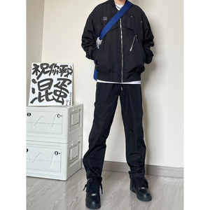 CK01*P65 直播高品质 直筒高街美式户外冲锋裤潮运动休闲裤男图片