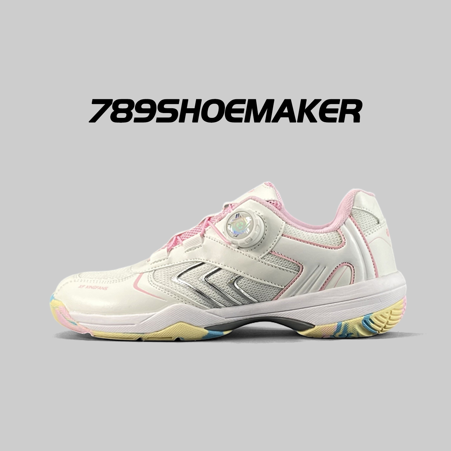 易弯折功能包裹性抗冲击羽毛球鞋