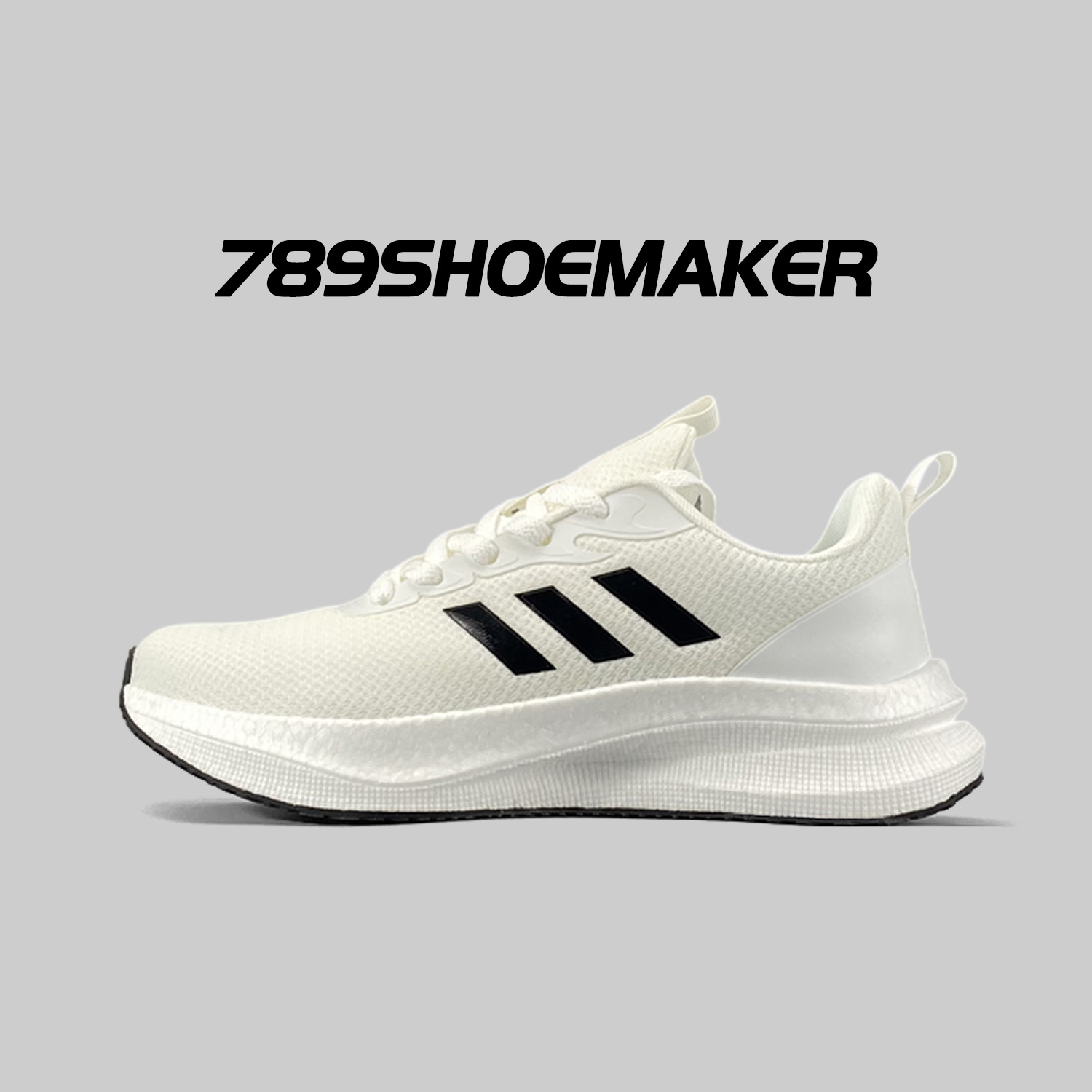 真爆缓震透气轻便防滑耐磨跑步鞋