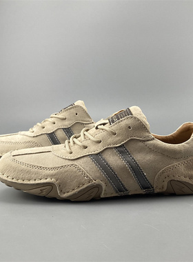 稀缺捡漏外贸男士真皮户外运动休闲鞋轻便潮流百搭阿甘鞋大码皮鞋