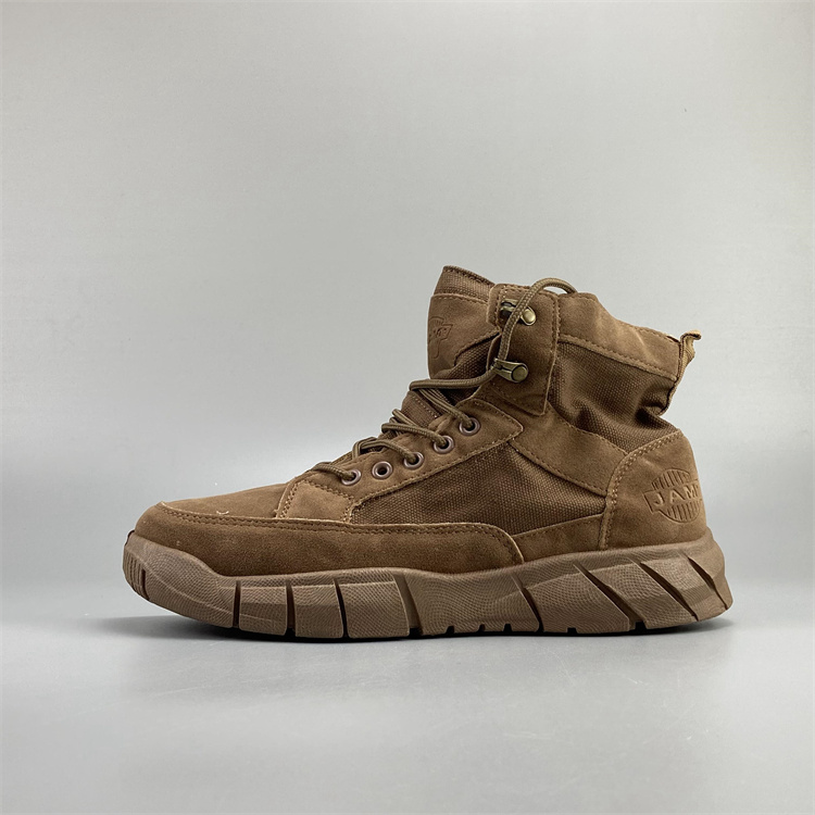 稀缺外贸工厂好货男户外运动休闲高帮鞋春秋绒面帆布马丁靴工装鞋