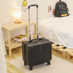 拉杆箱 行李箱男女学生迷你小型18寸旅行登机皮箱日系复古轻便密码