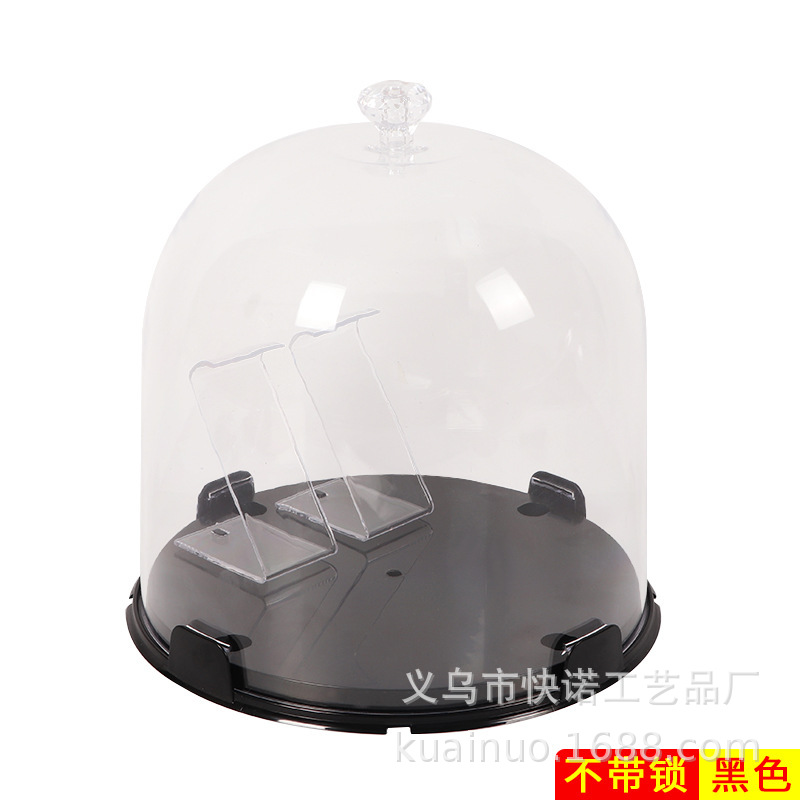 婚鞋盒接亲堵门游戏道具婚礼创意水晶盒结婚带锁藏婚鞋盒子套圈
