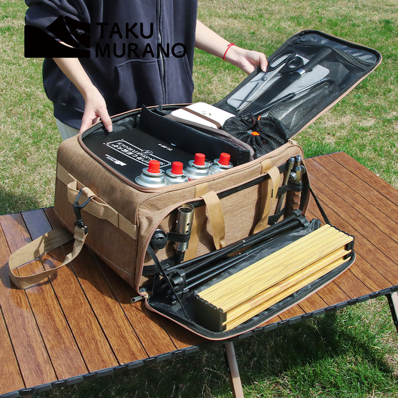 户外露营装备收纳袋工具包杂物袋多功能大容量收纳箱收纳包