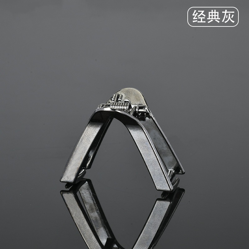 抓夹小号发量少的半扎发适合短发过渡期留长发固定神器夹子头饰卡