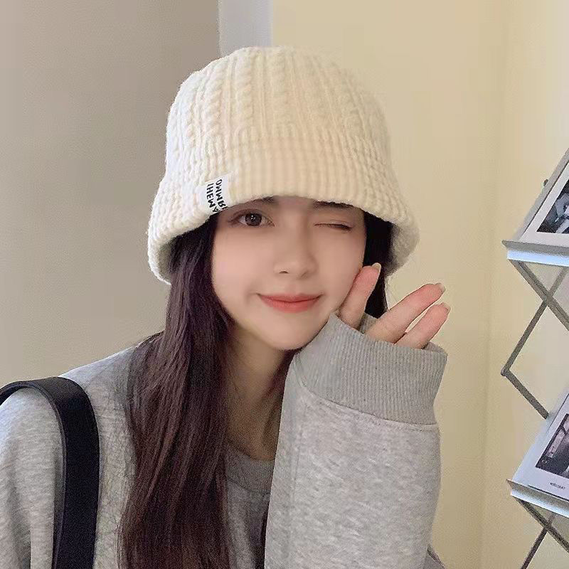 帽子女秋冬季大头围毛线帽孕妇产后防风夫帽产妇针织月子帽冷帽