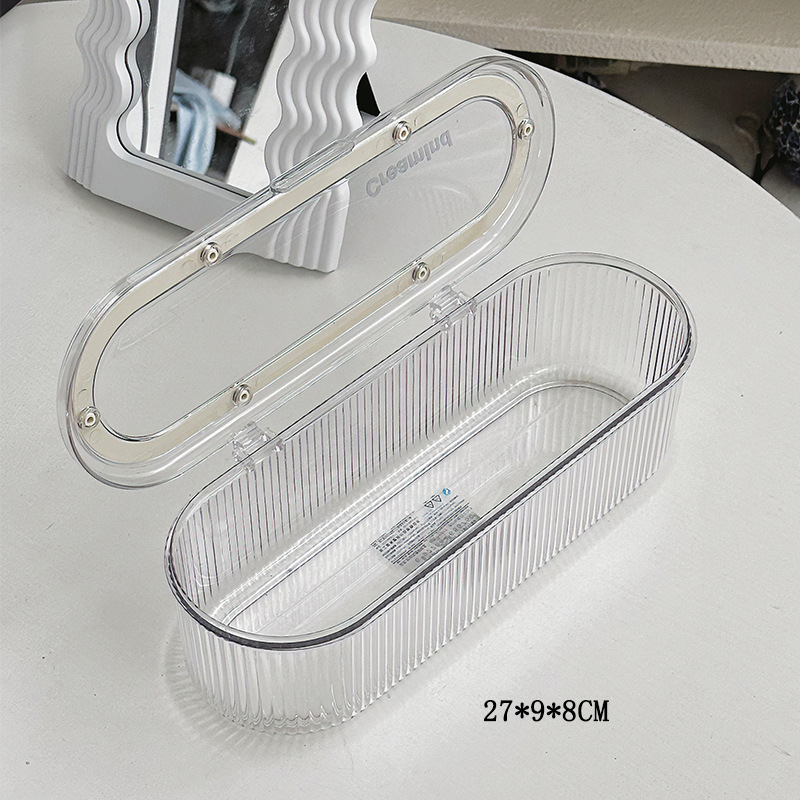 儿童发饰收纳盒装发夹发卡发圈头绳皮筋饰品盒分格抓夹女童头饰盒