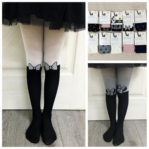 可爱卡通连裤袜春夏季CALZEDONIA