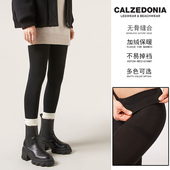 保暖加热不透肉打底袜欧版 意大利Calzedonia加绒连裤 袜160D秋冬季