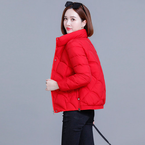 小个子棉衣女时尚面包服女