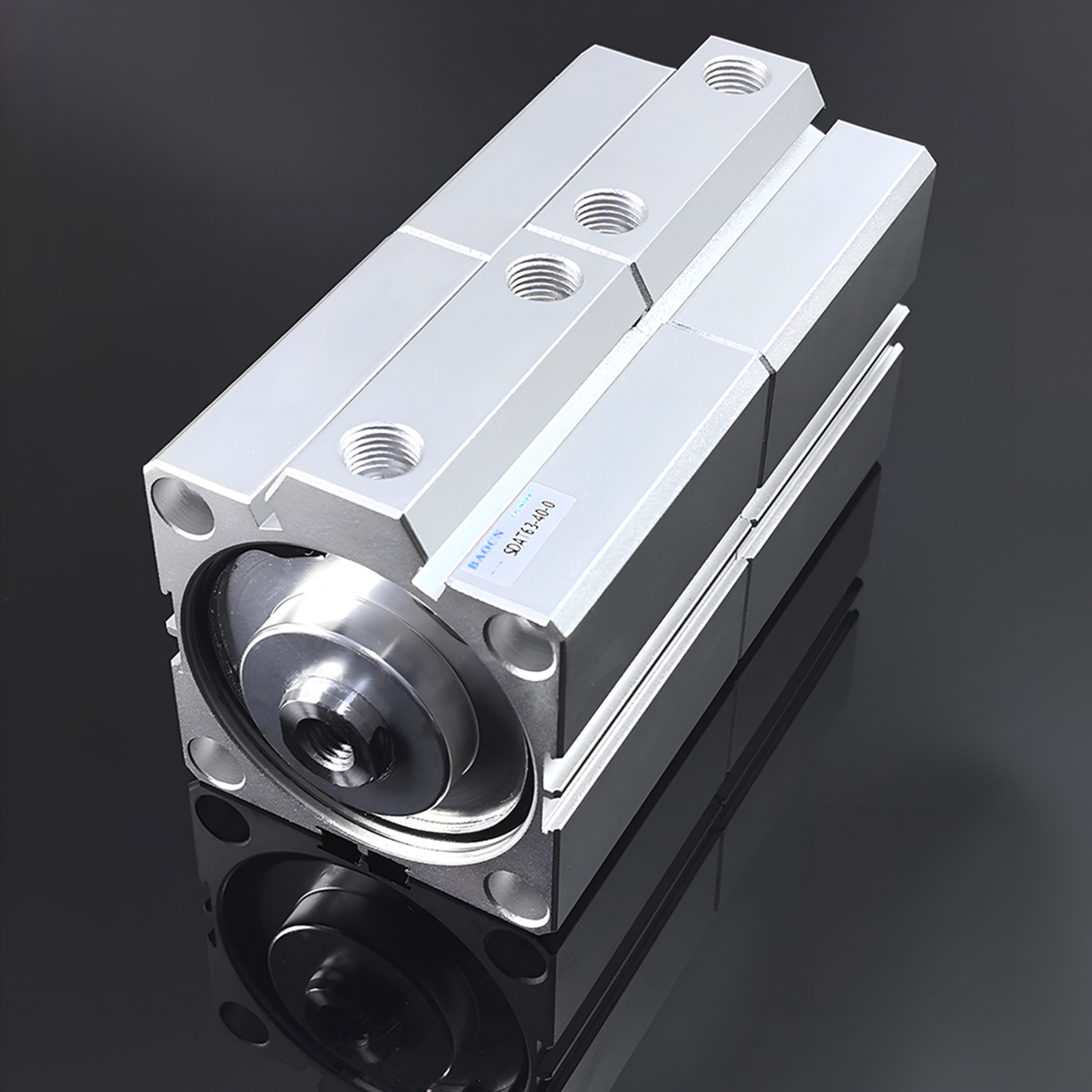 亚德客型薄型多位置双行程气缸SDAT20X5X0SB气动大全非标定制