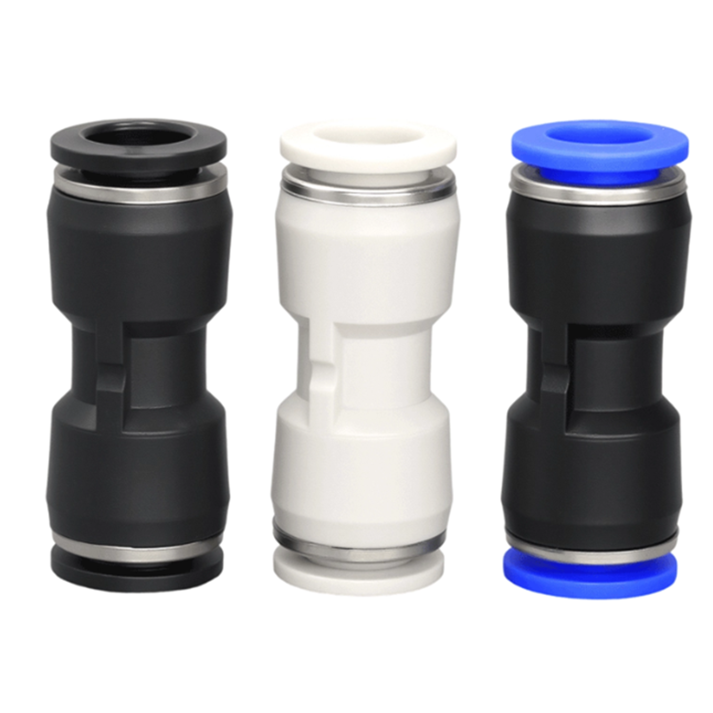 快速快插气动接头直通变径L型