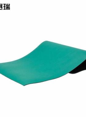 安赛瑞橡胶防静电台垫桌垫绿色实验室抗静电桌垫防静电工作台布防