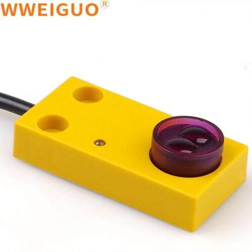 WWEIGUO红外线感应漫反射式光电开关E3F-DS30F1接近传感器NPN常开