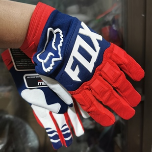 FOX手套夏季 全指 骑士越野骑行山地骑士摩托车自行车机车越野薄款