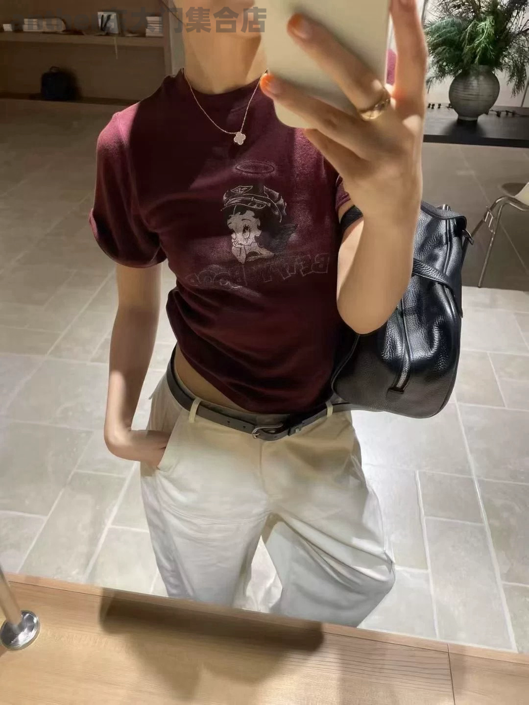 visual space韩国东大门2025秋季新款时尚百搭印花休闲短袖T恤