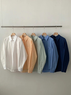 现货 东大门25春夏overtake经典洋气百搭纯色衬衫