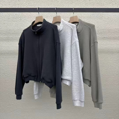 现货韩国东大门at the bagel2025春夏简约百搭卫衣外套