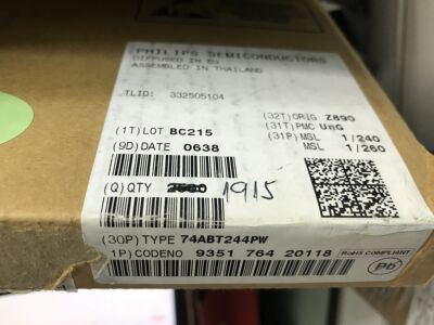 74ABT244PW 74ABT244 全新原装NXP现货  承诺假一罚十