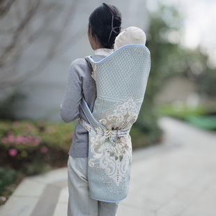 背扇背巾背被四季 传统老式 婴儿背带云南贵州四川宝宝前抱后背式