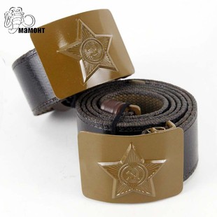 直采苏联原品 M81士兵野战外腰带帆布挂胶战术腰带外腰带 苏军M69