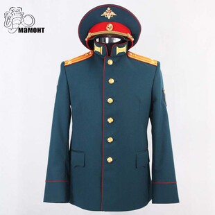 俄罗斯原品 俄军公发17条令陆军校官立领礼服大檐帽套装 17胜利