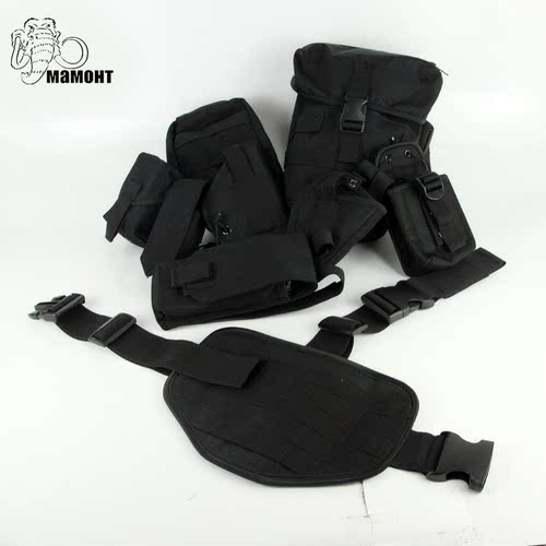 冷战时代战术模块包molle黑色