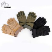 俄罗斯军迷特种兵黑鹰战术手套 全指触屏户外防护塔科夫