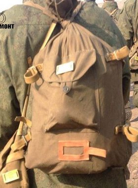 原品苏联麻袋背包帆布双肩包男款
