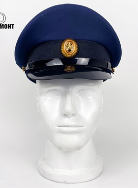 直采原品 俄罗斯空天军空降兵公发21/24新款勤务服大檐帽 常服